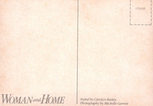 Load image into Gallery viewer, Design layout with &#39;Woman and Home&#39; branding on a pink background
