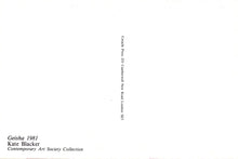 Load image into Gallery viewer, Black text on a white background with &#39;Geisha 1981&#39; by Kate Blacker and &#39;Contemporary Art Society Collection&#39; text.
