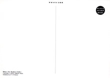 Load image into Gallery viewer, Blank postcard with text and a stamp placeholder on a white background
