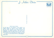 Load image into Gallery viewer, Vintage postcard with text and a logo on a light background
