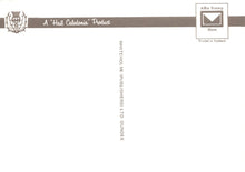 Load image into Gallery viewer, Back of a card with &#39;A&#39;Hail Caledonia&#39; branding and text.
