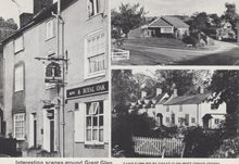 Load image into Gallery viewer, Collage of images including a pub sign, a road scene, and a village street.
