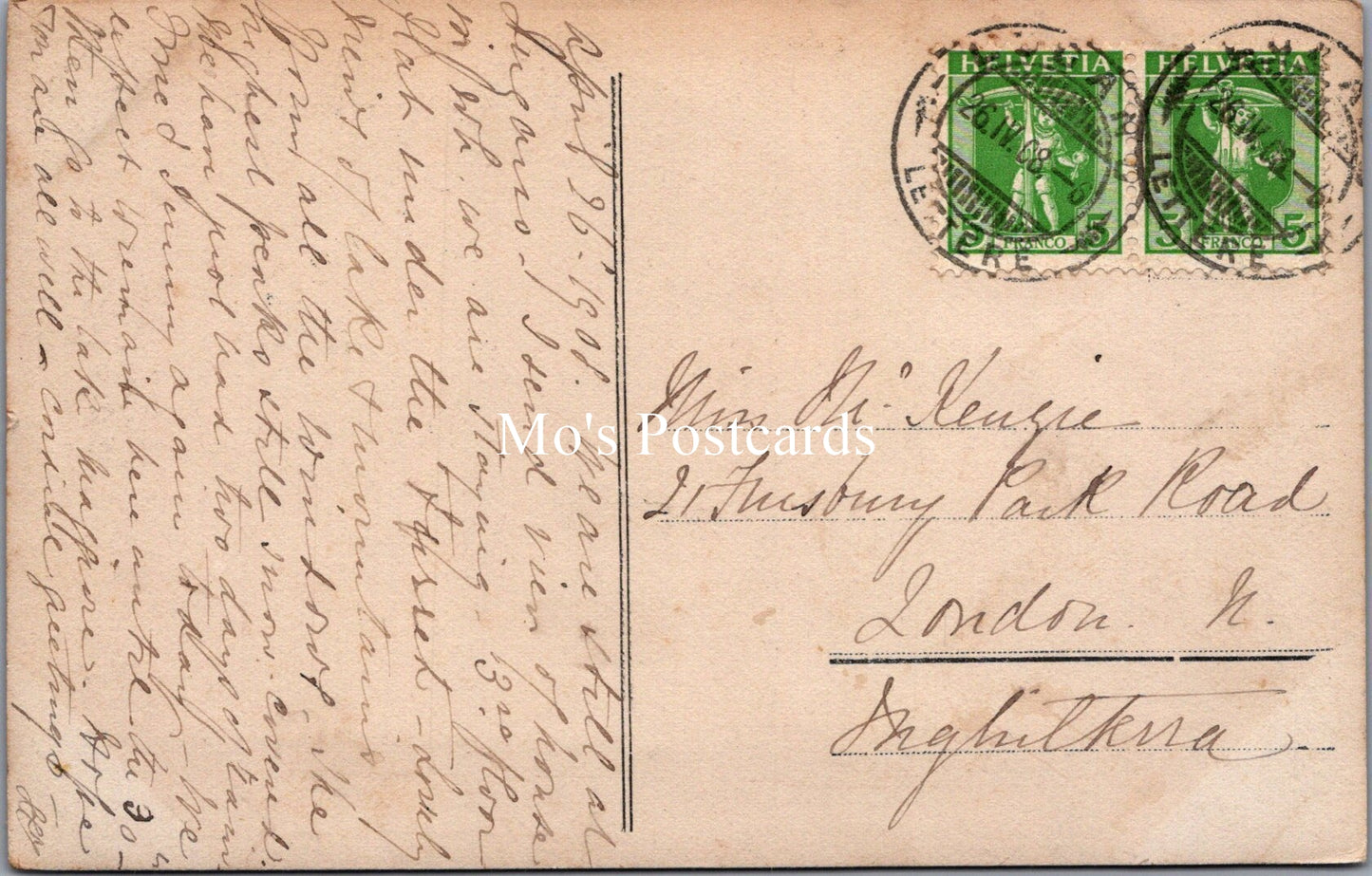 Italy Postcard - Italian Coastal City / Town  SW17493
