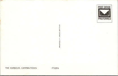 Scotland Postcard - The Harbour, Campbeltown  SW17501