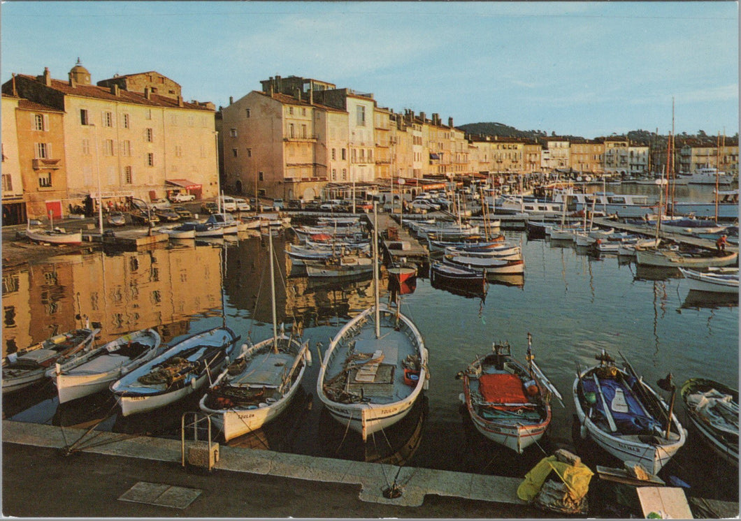 France Postcard - La Cote d'Azur, Saint-Tropez, Le Port  SX48