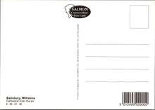 Load image into Gallery viewer, Wiltshire Postcard - Aerial View of Salisbury Cathedral   SW17428
