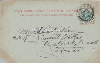 Leedham: 234 Laurel Villas, Welford Road, Leicester, Leicestershire, 1906 - HX11