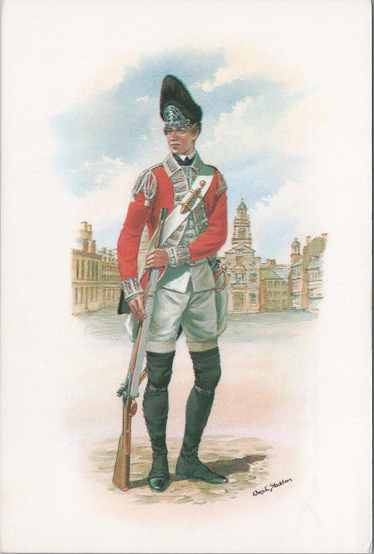 Military Postcard - Corporal, The 47th Regiment of Foot c1770 -  RR23431