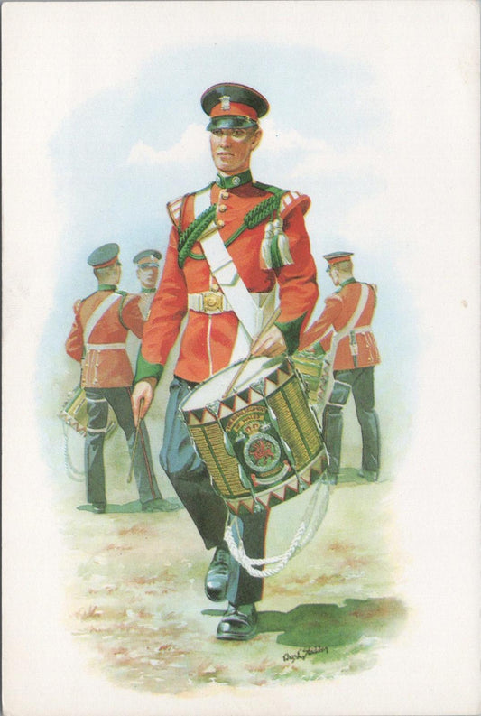 Military Postcard - Drummer, The Royal Regiment of Wales 1973 - RR23432