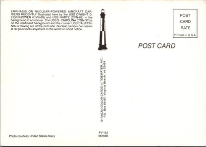 Military Postcard - Atlantic Fleet Battle Group Turn-Over  RR23438