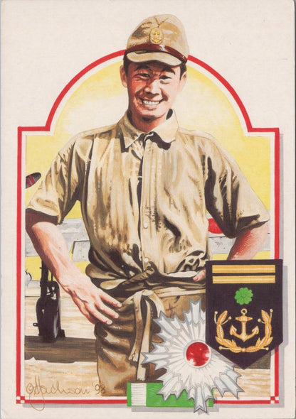 Military Postcard - Petty Officer 1st Class Saburo Sakai, Japanese Navy RR23451