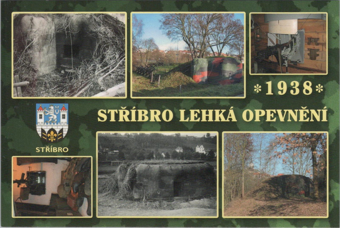 Military Postcard - Czech Republic, Stribo Light Fortifications, Plzen  RR23472