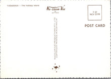 Load image into Gallery viewer, Maps Postcard - Map of Tasmania, The Holiday Island, Australia  RR23482
