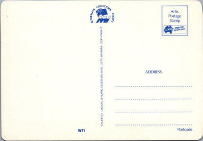 Maps Postcard - Map of Rottnest Island, Western Australia  RR23495