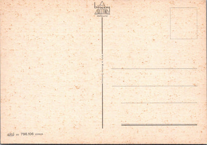 Maps Postcard - Map and Views of Melbourne, Australia   RR23532