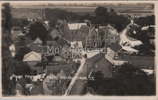 Somerset Postcard: South Petherton From Church Tower Real Photo  MB1356