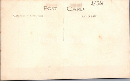 Hampshire Postcard: Dean Lane, Dean Near Winchester Rural Street 1920s RPPC N361