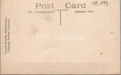Oxfordshire Postcard: Church Enstone Village Frank Packer RPPC  MB1994