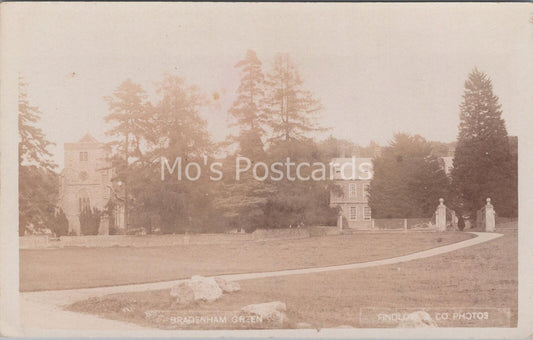 Buckinghamshire Postcard: Bradenham Green Church Manor Findlow c1915 RPPC MB2033