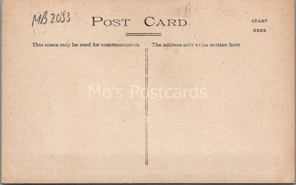 Buckinghamshire Postcard: Bradenham Green Church Manor Findlow c1915 RPPC MB2033