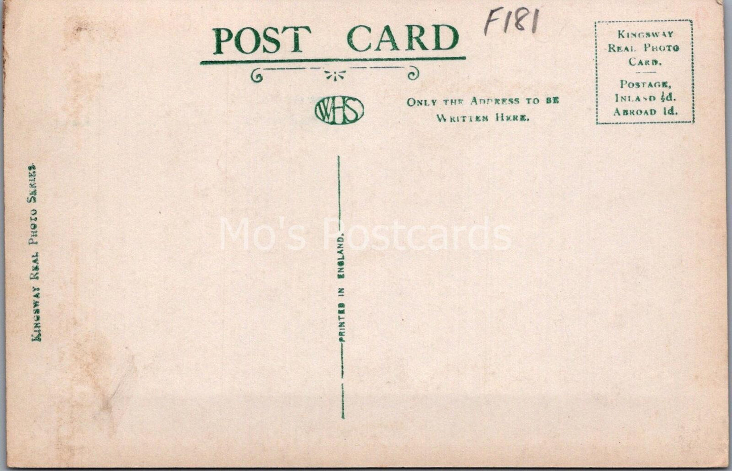 London Postcard: Wood Workshop Royal Arsenal Woolwich Factory RPPC F181
