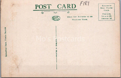 London Postcard: Wood Workshop Royal Arsenal Woolwich Factory RPPC F181