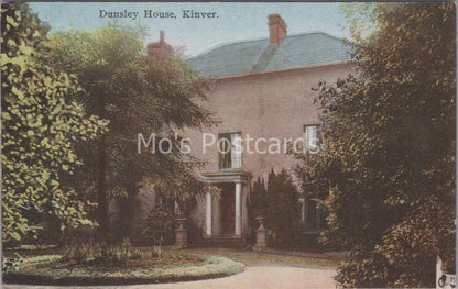Staffordshire Postcard: Dunsley House, Kinver, Georgian Residence  MB725