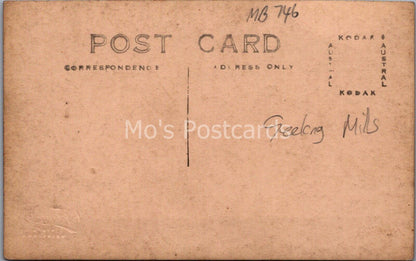 Australia Postcard: Geelong Woollen Mills Victoria, Textile Industry RPPC -MB746