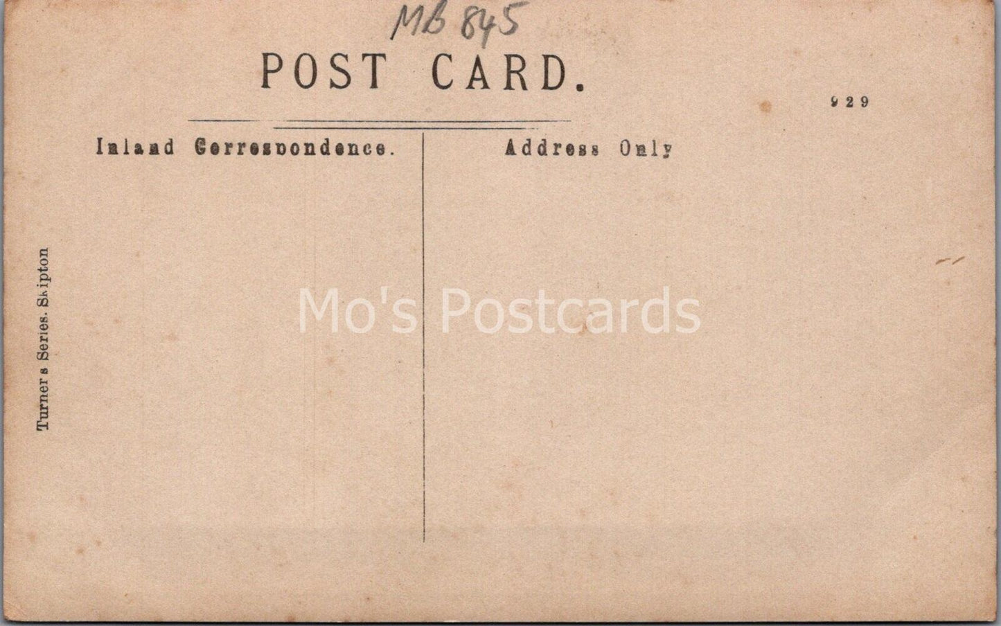 Yorkshire Postcard: Airton Post Office Malhamdale Village 1910s RPPC MB845