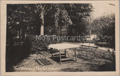 Sussex Postcard: Thornwell Tea Gardens Wilmington Eastbourne Posted 1923 - DR286