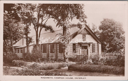 Middlesex Postcard: Nazareth Campion House, Osterley Building View RPPC DR309