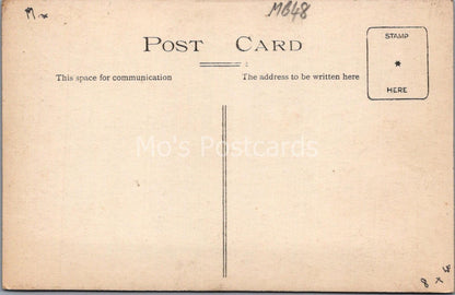 Middlesex Postcard: Shepperton Church Square, Village Street 1910s RPPC MB48
