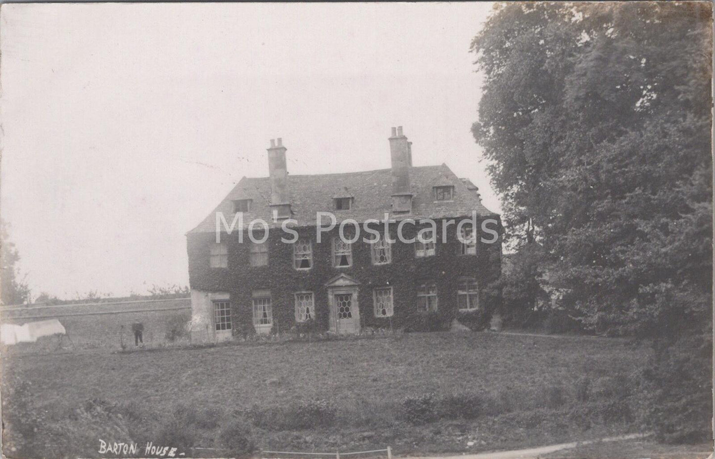 Gloucestershire Postcard: Barton House, Barton Village MB1323