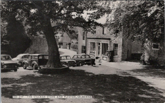 Hampshire Postcard: Selborne Village Store and Plestor 1960s  XT2527