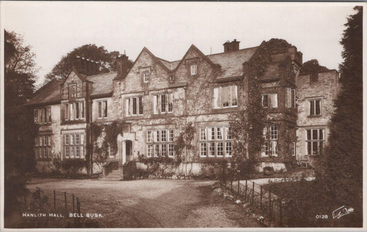 Yorkshire Postcard: Hanlith Hall Bell Busk Malhamdale 1920s RPPC   XT2540
