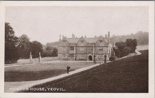 Somerset Postcard: Newton House, Yeovil Elizabethan Manor 1910’s  XT2582