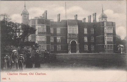 London Postcard: Charlton House Old Charlton Jacobean Mansion 1900s XT2605