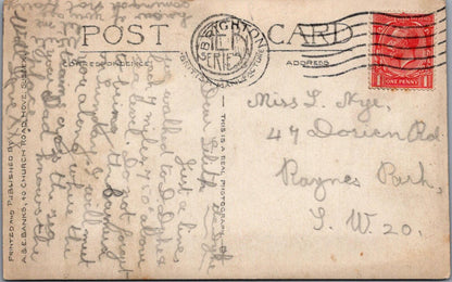 Sussex Postcard: Poynings Devil's Dyke View 1920s Banks RPPC XT2610