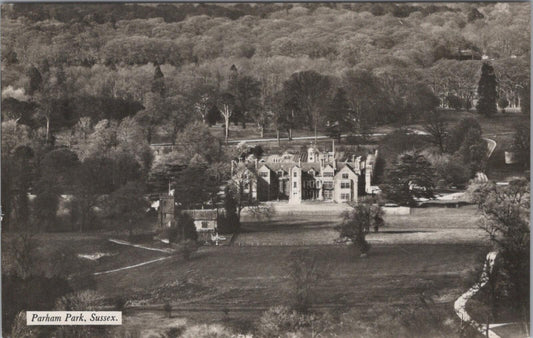 Sussex Postcard: Parham Park House Pulborough Elizabethan Manor  XT2616