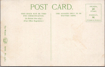 Wales Postcard: Old Aber Village Street Horse Cart Abergwyngregyn 1900s XT2625