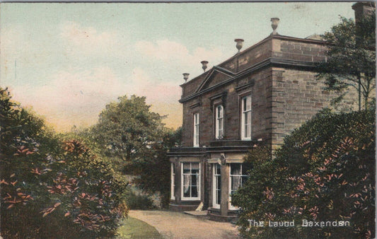 Lancashire Postcard: The Laund Baxenden Accrington Stone Mansion Manor XT2649