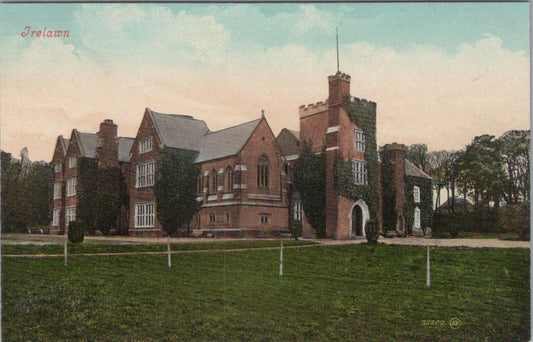 Cornwall Postcard: Trelawne House Pelynt Manor Country Estate 1900s Color XT2652
