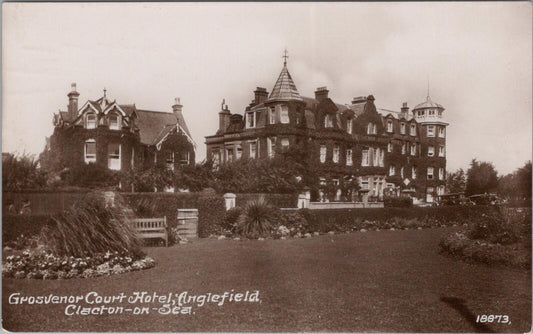 Essex Postcard: Clacton On Sea Grosvenor Court Hotel Anglefield 1937 - XT2691
