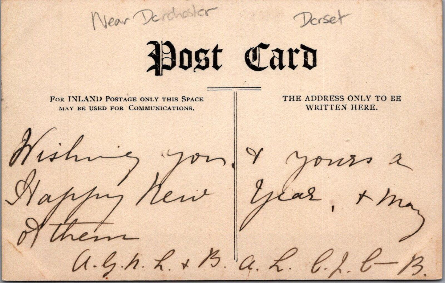 Dorset Postcard: Came House Winterborne Came Near Dorchester  XT2698