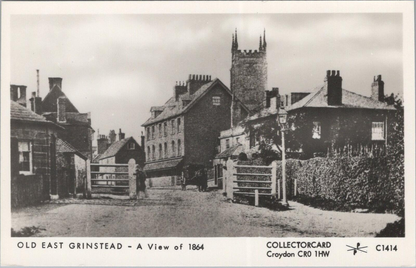Sussex Postcard: Old East Grinstead View of 1864 Collectorcard C1414 - XT2705