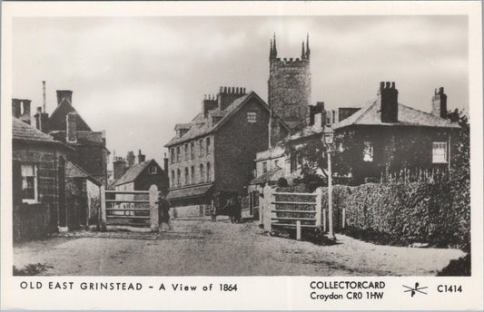 Sussex Postcard: Old East Grinstead View of 1864 Collectorcard C1414 - XT2705