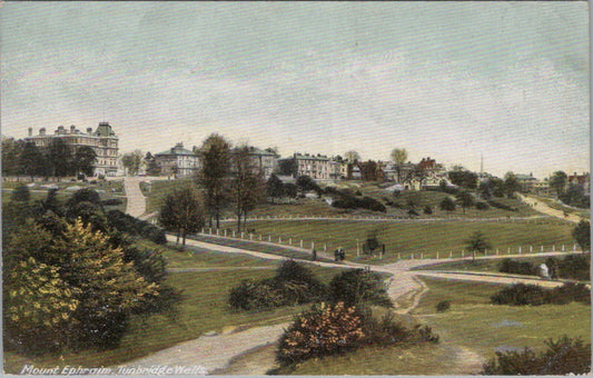 Kent Postcard: Mount Ephraim, Tunbridge Wells, 1900s, Wellington Hotel  XT2720