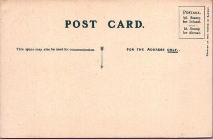 Devon Postcard: Berry Head Lighthouse Brixham, 1906 Keepers Guard  XT2736