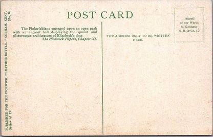 Kent Postcard: Cobham Hall West Front Country House Estate 1910s Litho XT2928