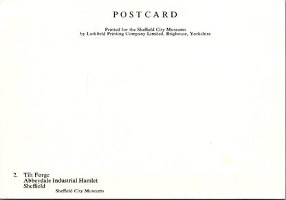 Yorkshire Postcard - Tilt Forge, Abbeydale Industrial Hamlet, Sheffield RR23547